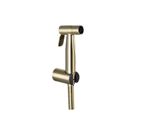 Ensemble de douchette de bidet encastrée en acier inoxydable avec douchette à main chaude et froide et support de tuyau