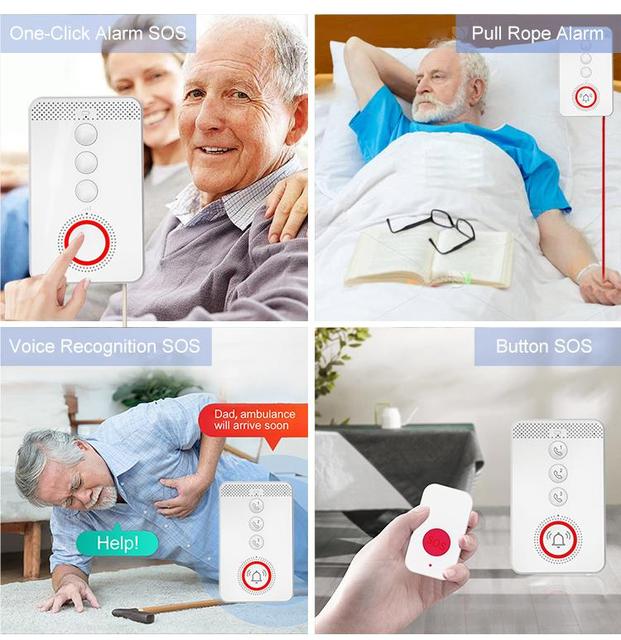 Smart 4g SOS Button Wireless Emergency Call Button for Children Elder Care