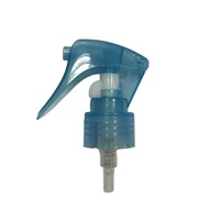 Pulvérisateur miniature transparent rose en plastique, petite tête de pompe à pulvérisation pour flacons cosmétiques