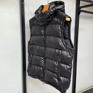 <span class=keywords><strong>Gilet</strong></span> Senza Maniche da <span class=keywords><strong>Uomo</strong></span> di Alta Qualità <span class=keywords><strong>con</strong></span> <span class=keywords><strong>Cappuccio</strong></span> Staccabile, Abbigliamento Formale Invernale in Tessuto di Poliestere, Comodo e Caldo - Product Image 2