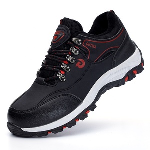 GUYISA Safety Shoes Classic Ankle <strong>Work</strong> <strong>Boots</strong> <strong>Warm</strong> Winter Design Safety <strong>Boots</strong> for Men Wear-resisting Customizable - Product Image 1