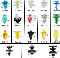 Fixations et clips en plastique pour voitures, fournis directement par l'usine
