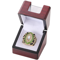 Anillo de Campeonato MVP de los Green Bay Packers 2014 XH, un Anillo de Moda de Aleación Ecológica, para Colección Conmemorativa y Uso Diario