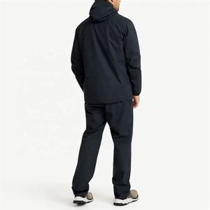 Custom Designed High Quality Regular Fit Polyester Tracksuit for Men Outdoor Waterproof Sports Jacket Set for Spring Casual - Product Image 2