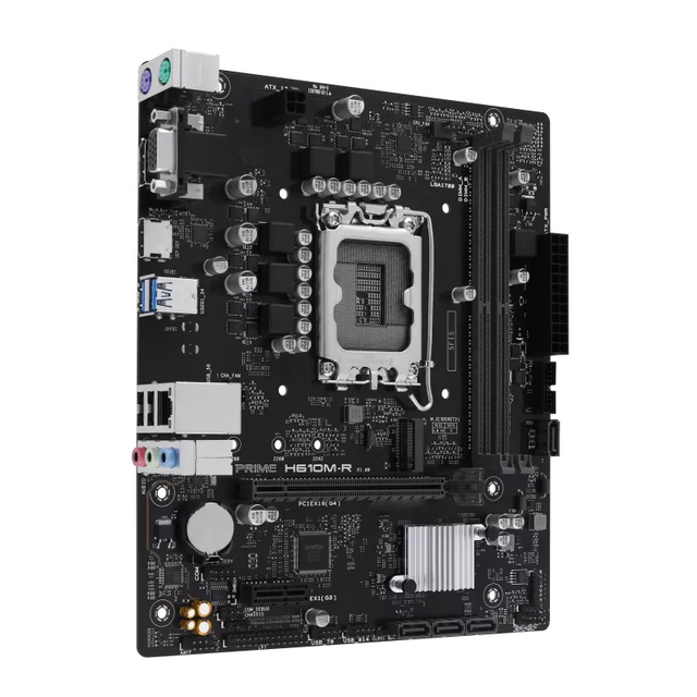 New PRIME H610M-R DDR4 Gaming Motherboard M.2 SSD SATA3.0 PCIE4.0 Support 14th/13th/12th CPU H610 Motherboard