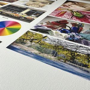 390gsm Matte 24/36/44นิ้วรงควัตถุอิงค์เจ็ทผ้าฝ้ายโพลีเอสเตอร์สำหรับเครื่องพิมพ์ Canon Epson - Product Image 3