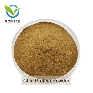 2023 Hot Sale Der beste Preis für Chia-Samen protein mit ISO9001-zertifiziertem Chia-Samen pulver für Lebensmittel zusatzstoffe