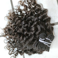 Letsfly — lot d'extensions de cheveux bouclés bouclés et non traités, qualité 9A, tissage, ondulées, vente en gros