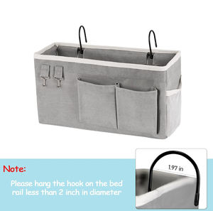 Organisateur <span class=keywords><strong>de</strong></span> <span class=keywords><strong>lit</strong></span> KUYUE / Sac <span class=keywords><strong>de</strong></span> rangement pour <span class=keywords><strong>lit</strong></span>, organisateur <span class=keywords><strong>suspendu</strong></span> pour literie, organisateur pour lits superposés et lits d'hôpital, rails <span class=keywords><strong>de</strong></span> <span class=keywords><strong>lit</strong></span> pour dortoirs. - Product Image 6