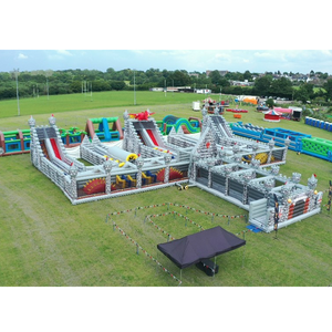 300m de long courses d'<span class=keywords><strong>obstacles</strong></span> ruée extrême grand parcours d'<span class=keywords><strong>obstacles</strong></span> gonflable ninja parcours d'<span class=keywords><strong>obstacles</strong></span> gonflable pour adultes n enfants - Product Image 3