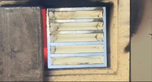 Grille de transfert d'<span class=keywords><strong>air</strong></span> intumescente coupe-feu, solution passive d'extinction d'incendie pour la sécurité des murs et plafonds de bâtiments, vente en gros directe usine OEM - Product Image 4