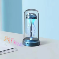 Ornements de méduses stylisés avec musique et lumière d'ambiance dynamique pour la maison, le bureau, le bar, les fêtes, les dîners aux chandelles, la décoration et les cadeaux