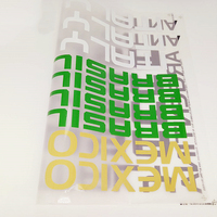 Transfert sérigraphié personnalisé - Extensible et durable, autocollant thermocollant imprimé, logo personnalisé pour casquettes et sacs fourre-tout