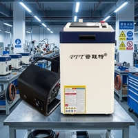 Mesin Las Serat Optik Genggam PFT PHT-2000W Berpendingin Air 2000W Multifungsi Mudah Dioperasikan untuk Logam Baja Tahan Karat
