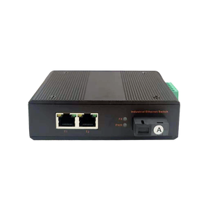 ตัวแปลงสัญญาณมีเดีย OEM ขายดี 1 พอร์ตไฟเบอร์ + 2 พอร์ต Rj45 กิกะบิต ออปติคอล อีเธอร์เน็ต สวิตช์ SMF 20 กม. ตัวแปลงสัญญาณมีเดียไฟเบอร์อุตสาหกรรม - Product Image 2