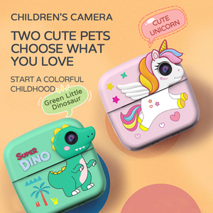 1080P HD Vídeo TF Cartão Crianças Câmera Digital Aniversário Presentes de Natal Multilíngue Câmera de Impressão Instantânea para Meninos Meninas - Product Image 6