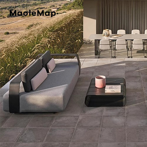 Muebles de piscina Silla de exterior de lujo Patio Jardín <span class=keywords><strong>Tumbona</strong></span> de ratán Playa Daybed Balcón moderno <span class=keywords><strong>Terraza</strong></span> Patio trasero Sofá italiano - Product Image 2