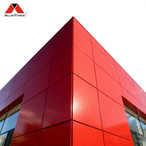 Panneau architectural 3D en aluminium gaufré, revêtement PVDF, imperméable, ignifuge A2, pour revêtement mural extérieur - Product Image 6