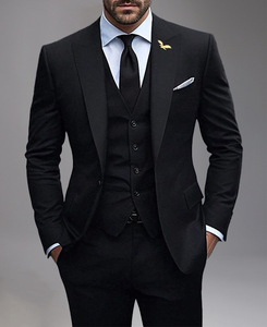 Nouvel <span class=keywords><strong>ensemble</strong></span> de <span class=keywords><strong>costume</strong></span> trois pièces pour <span class=keywords><strong>homme</strong></span> 2026, sur mesure, veste de <span class=keywords><strong>costume</strong></span> à revers pointu à un bouton, <span class=keywords><strong>ensemble</strong></span> décontracté de couleur unie pour <span class=keywords><strong>homme</strong></span> - Product Image 6