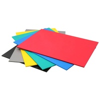 Panneau en mousse PVC sans PVC personnalisé de 1 à 5 mm pour impression UV, disponible en différentes couleurs avec service de découpe