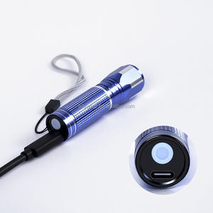 Đèn pin <span class=keywords><strong>LED</strong></span> mini cầm tay EDC 1000 lumen, đèn pin chiến thuật hợp kim nhôm, tầm xa, dùng cho ngoài trời, cắm trại - Product Image 4