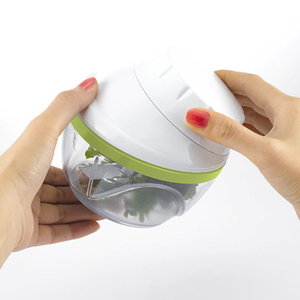 Coupe-légumes manuel compact moderne en acier inoxydable vert, trancheuse à main à bas prix, outil de découpe pour la cuisine domestique - Product Image 2