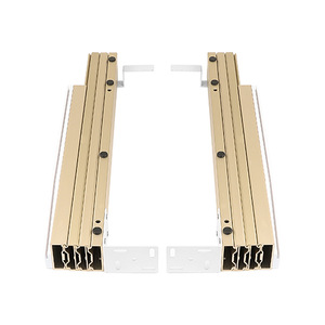 Multifunctional <b>Drawer</b> <b>Slides</b> 2.0 Mm Thick Aluminum Alloy Heavy Duty For Cabinets Desks Furniture <b>Drawers</b> - Product Image 5