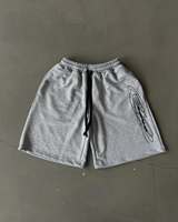 Shorts de sport décontractés pour hommes, motif numérique DTG, taille élastique avec cordon de serrage, style tricoté, collection été