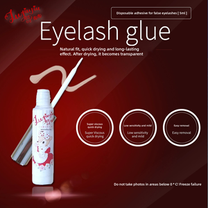 Colle liquide à séchage rapide pour extensions de <span class=keywords><strong>cils</strong></span> - Imperméable Hypoallergénique Sans formaldéhyde Adhésif pour <span class=keywords><strong>cils</strong></span> <span class=keywords><strong>semi</strong></span>-permanents - Product Image 3