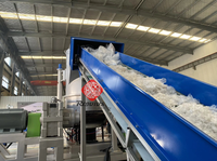 Machine de granulation à deux étages pour ABS, PP, PE, PET, PS, avec refroidissement par eau, ligne de granulation par extrusion