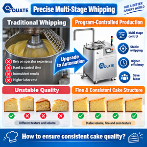 Machine à fouetter la crème industrielle pour boulangerie et transformation alimentaire, avec PLC, <span class=keywords><strong>prix</strong></span> fabricant/fournisseur, à vendre - Product Image 2