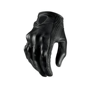 Guantes de Motociclismo de Piel de Oveja Transpirables con Dedos Completos 2026, Guantes de Motocross para Hombre con Pantalla Táctil Impermeable - Product Image 1
