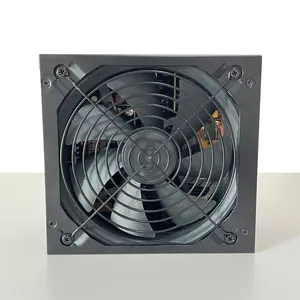 750W ATX Power Supply 80+ bronze power source 750W PSU excellent quality with black flat cable