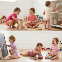 Baju Bayi 100% Katun, Bodysuit Bayi Pendek, Warna Solid, Romper Bayi Baru Lahir, Perlengkapan Bayi, Jumpsuit Musim Panas