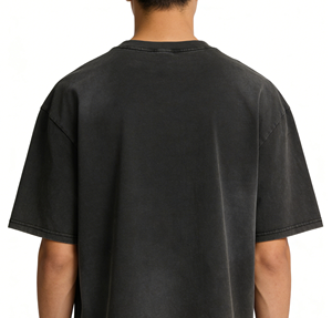 T-shirt BEYOND SILENCE Angel, Maglietta Nera Gotica con Grafica Teschio, Streetwear Punk, Top Moda Uomo - Product Image 3