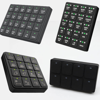 Clavier CAN Bus à 20 boutons, indice d'étanchéité IP67, clavier en silicone pour camion compacteur de déchets avec symbole personnalisé 9-36V DL-KB20Q