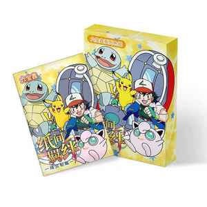 Cartes de collection de personnages d'anime en papier coloré Pokémon de <span class=keywords><strong>Liu</strong></span> Bao <span class=keywords><strong>Xin</strong></span>, Charizard Pikachu, pour enfants, hobby, cadeau - Product Image 1