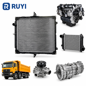 Radiatore di ricambio nuovo in alluminio 1301010-T3000 per trattore e dumper Dongfeng Dfac - Product Image 1
