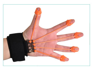 Renforceur de préhension des doigts, Exerciceur de force de préhension et d'extension, Bandes de résistance pour la main et le yoga des doigts - Product Image 4