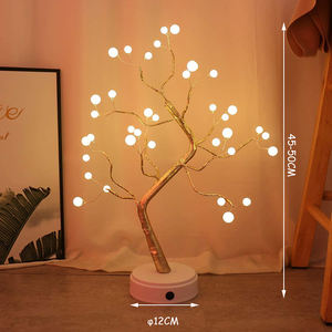 Hermosa batería/USB Tabletop Bead Tree Night Light con 36 perlas <span class=keywords><strong>LED</strong></span> para la decoración de la habitación interior - Product Image 5
