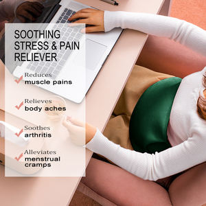 Sac d'eau chaude 1000 ml, compression, thermothérapie, pour les tensions et les douleurs au <span class=keywords><strong>dos</strong></span>, bouteille chauffante naturelle, paquets chauds et froides 1,2 l - Product Image 4