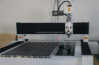 Machines de routeur CNC robustes 1212/1325/1530 pour le travail du bois moteur de pompe à engrenages à moteur rotatif équipé NC Studio Syntec Richauto