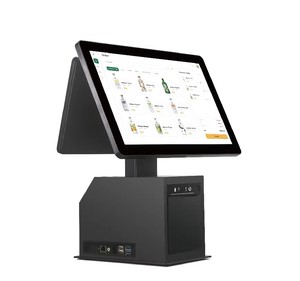 Computadora Todo en Uno <span class=keywords><strong>de</strong></span> 15.6 Pulgadas con Pantalla Táctil, Máquina <span class=keywords><strong>de</strong></span> Caja Registradora, Dispositivo POS, Terminal <span class=keywords><strong>de</strong></span> Caja para Supermercado - Product Image 4