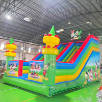 Nouvelles toboggans gonflables Minnie en PVC colorés, design original, directement de l'usine, pour enfants