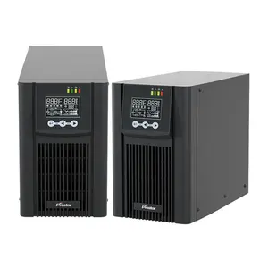 1KW 1000W على الانترنت إمدادات الطاقة غير المنقطعة 36V PF1.0 مرحلة واحدة عالية التردد UPS مع RS-232 و اختياري SNMP بطاقة