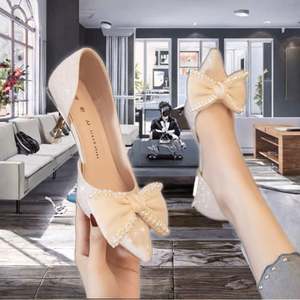 Zapatos de Vestir de Cuero Genuino Suave para Mujer, Venta al Por Mayor de Fábrica, 2024, Dos Formas de Usar, Zapatos de Oficina con Tacón Medio, Negros - Product Image 3