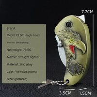CL601 Design Moderne Multifonctionnel Jet Flamme Briquet Métal Coupe-Vent Ensemble pour Cadeaux d'Affaires Vente en Gros