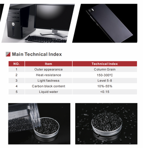 China al por mayor negro masterbatch polietileno lineal LLDPE con amplia aplicabilidad resinas vírgenes compuestos masterbatch negro - Product Image 5