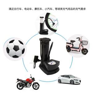 Bomba de Bicicleta Portátil Mini de Aluminio, Alta Presión 160PSI, Adaptador de Válvula, para Bicicleta de Montaña - Product Image 4