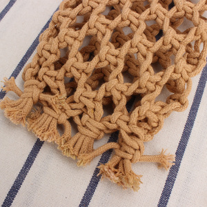 Monedero de teléfono celular tejido de cuerda de algodón lindo de moda para <span class=keywords><strong>todos</strong></span> <span class=keywords><strong>los</strong></span> <span class=keywords><strong>modelos</strong></span> de <span class=keywords><strong>teléfonos</strong></span> niñas bolso de teléfono cruzado para teléfono inteligente - Product Image 4